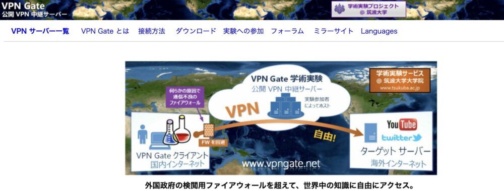 VPN　Gate Netflix