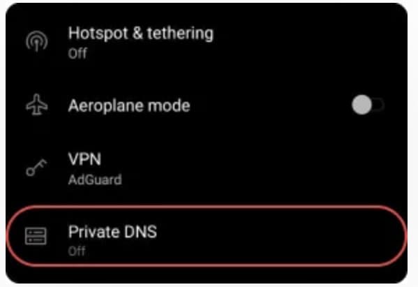 AdGuard DNS Android