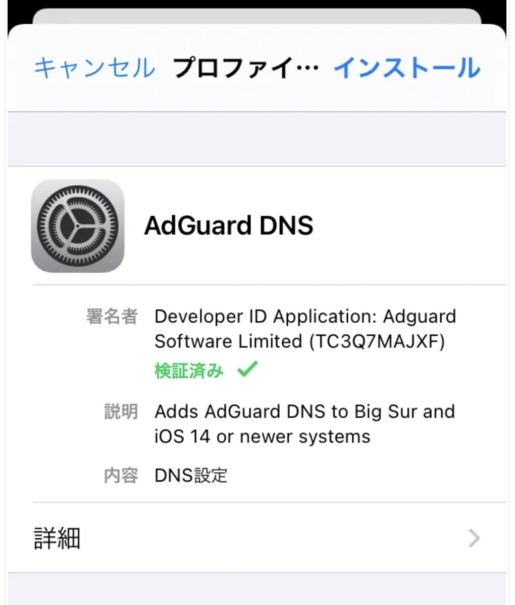 AdGuard DNS iphone