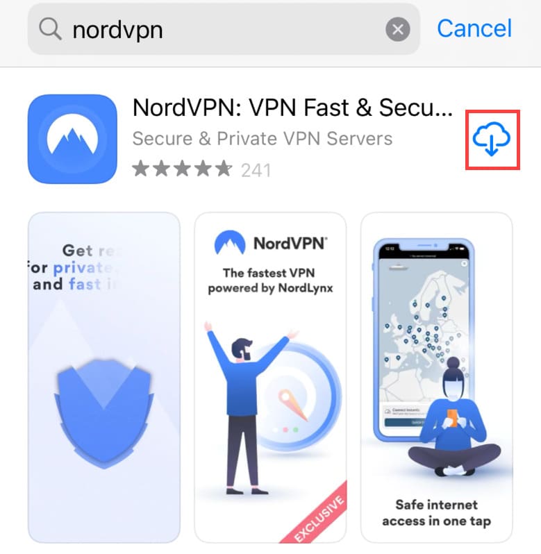 NordVPN　iPhone