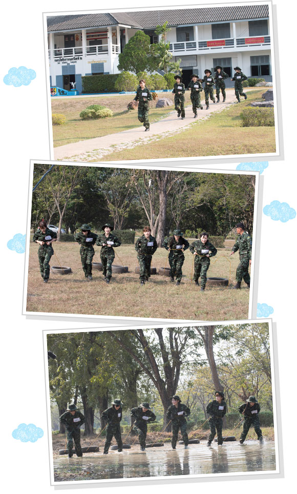 甘えた自分にローキック！タイ陸軍士官学校入学　PART4